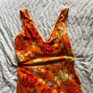 Wild Fable Tropical Bodycon Dress